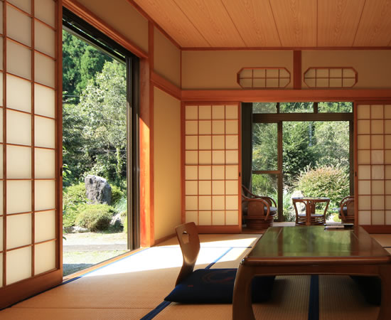 庭園和室